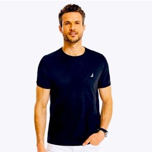 Náutica mens sleepwear Tshirt black color size XL